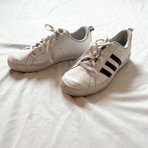 Adidas Classic Black and White Striped‎ Sneakers Size 7